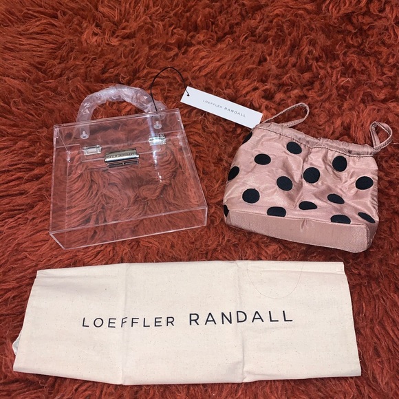 loeffler randall clear mini bag